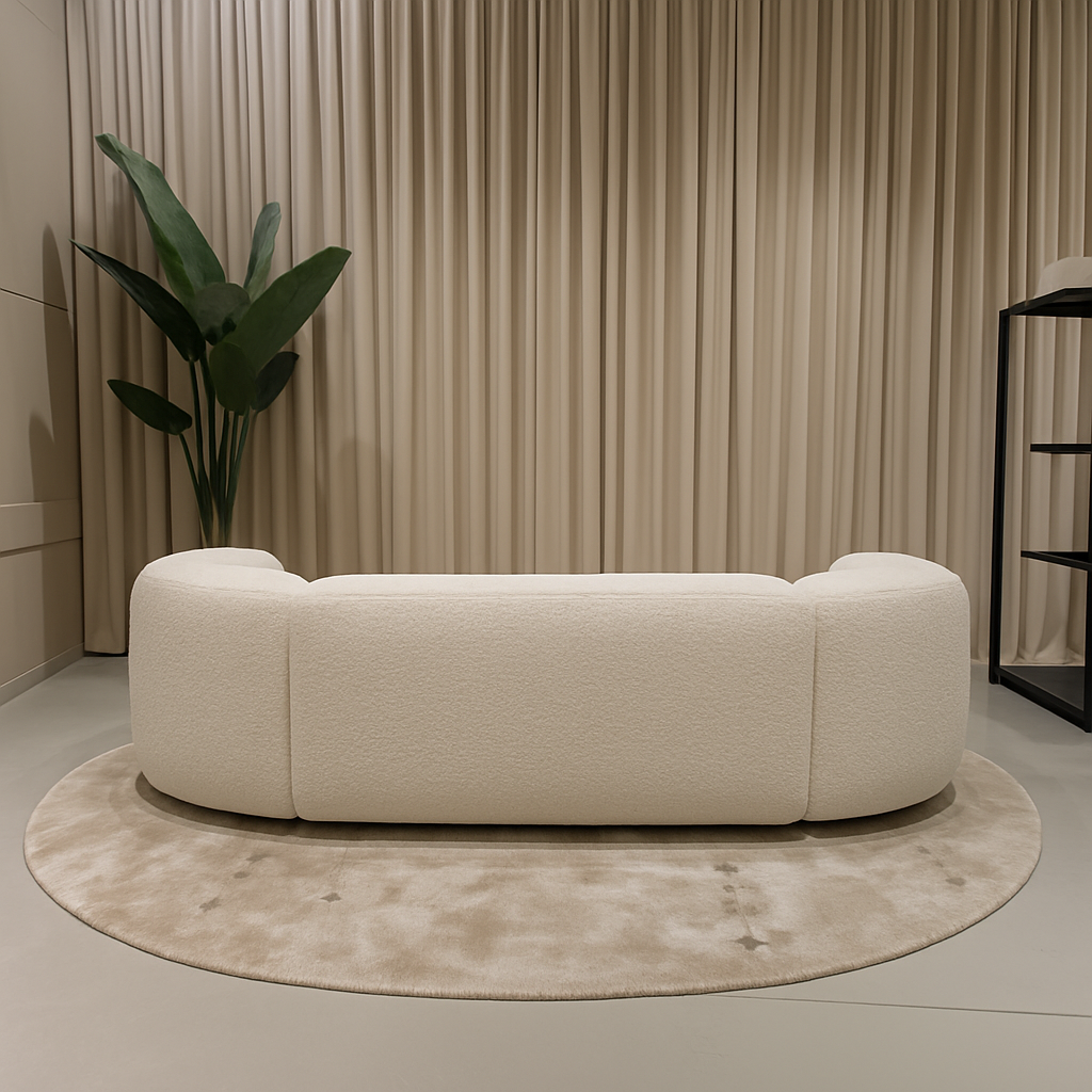 Aria Luxury Curved Sectional Sofa