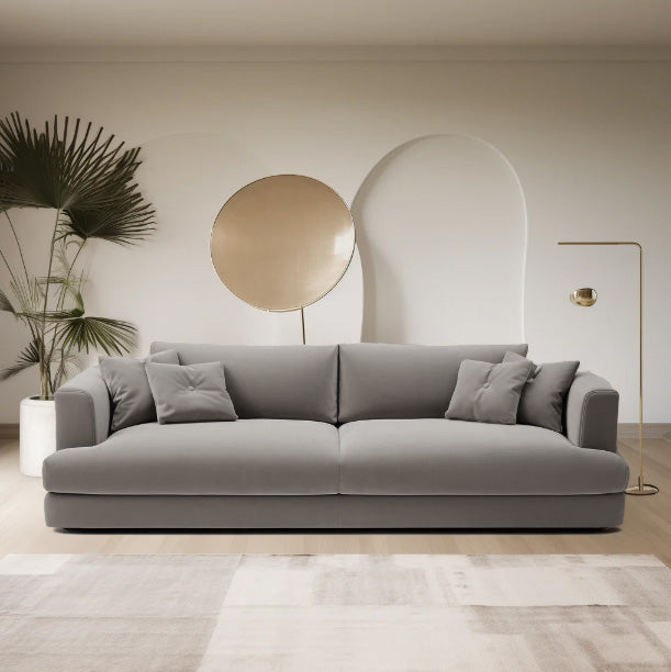 Emu 3 Seater Beige Sofa