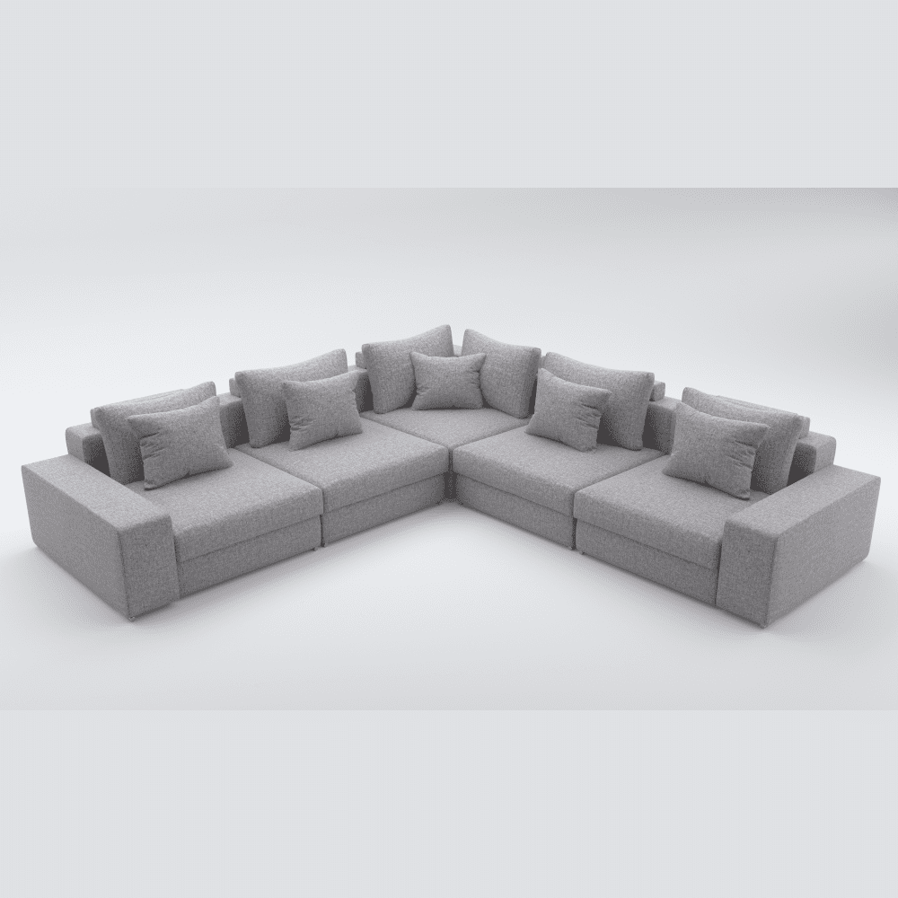 Crown Corner 5 Seater Sofa
