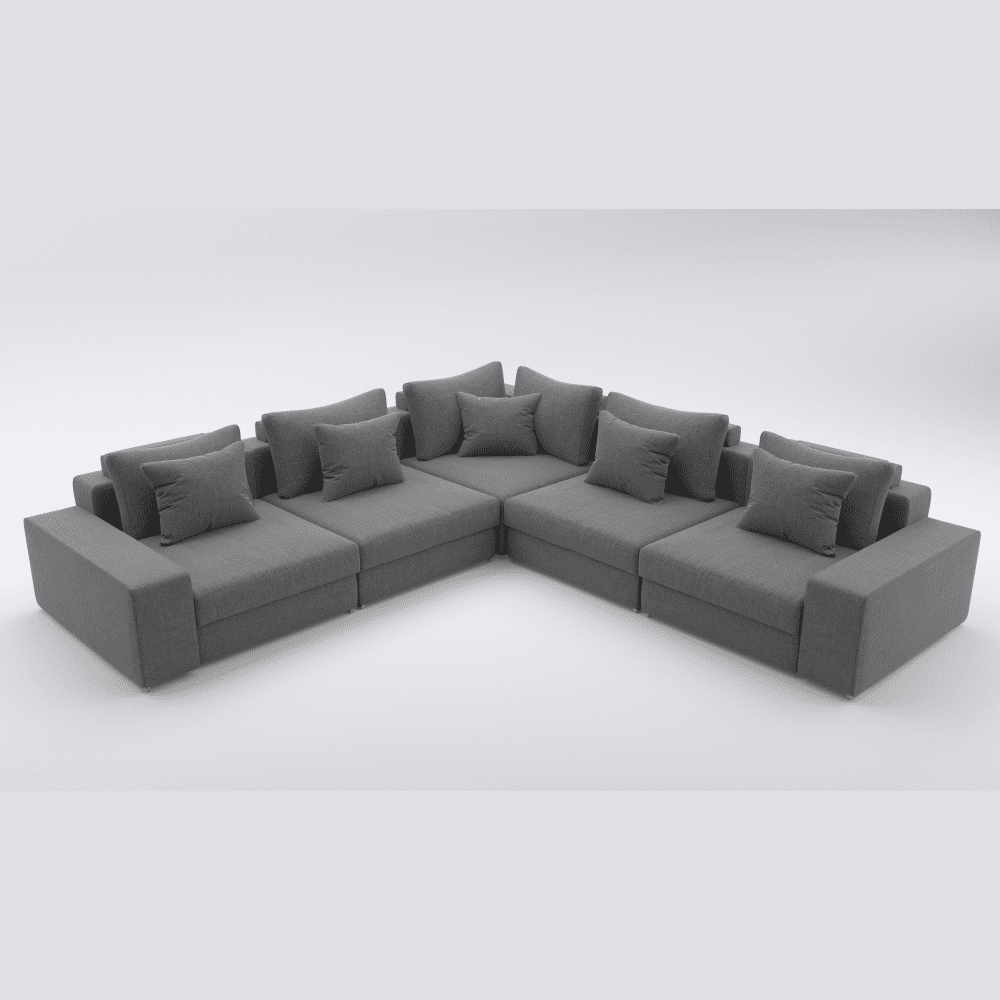 Crown Corner 5 Seater Sofa