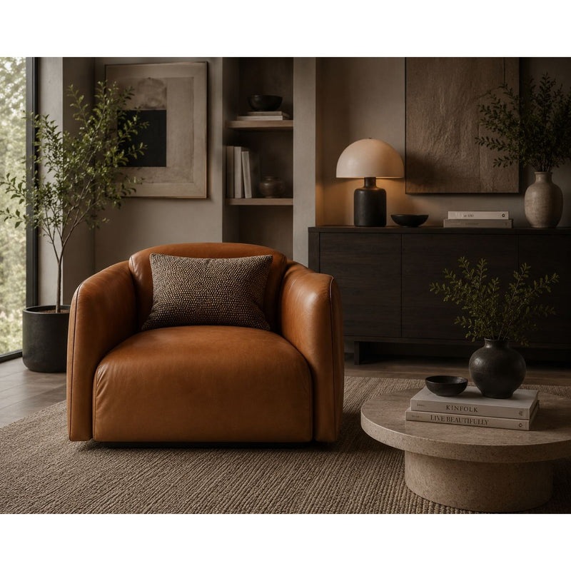 Antibes Leather Arm Chair