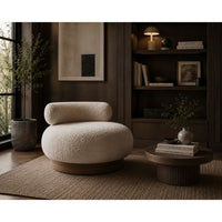 Magnolia Bouclé Arm Chair