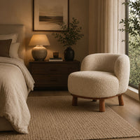 Willow Bouclé Arm Chair