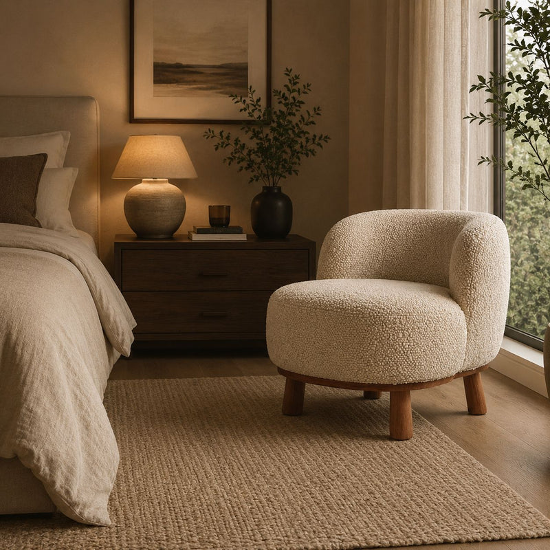 Willow Bouclé Arm Chair
