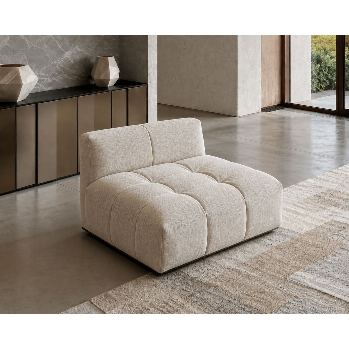Solstice Bouclé Modular Chair
