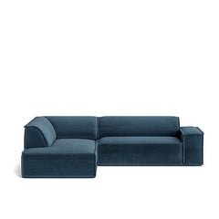 Maxi Velvet 3 Seater Corner Sofa