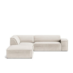 Maxi Velvet 4 Seater Corner Sofa