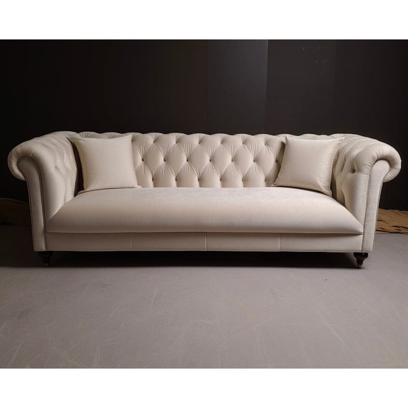 Chesterfield 3 Seater Velvet Sofa