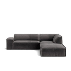 Maxi Velvet 4 Seater Corner Sofa