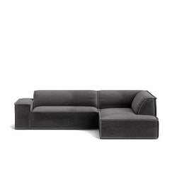 Maxi Velvet 3 Seater Corner Sofa