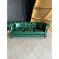 Chesterfield 3 seater Sofa Navy Blue