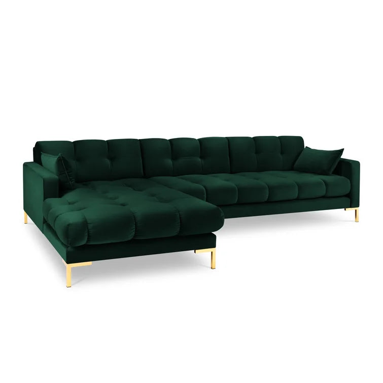Connaught Green Corner Sofa