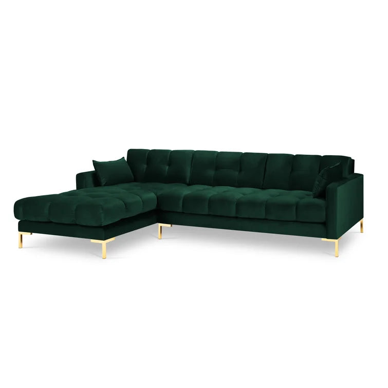 Connaught Green Corner Sofa