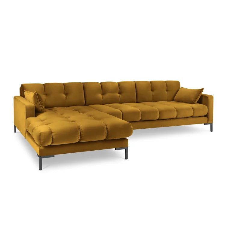 Connaught Mustard Corner Sofa