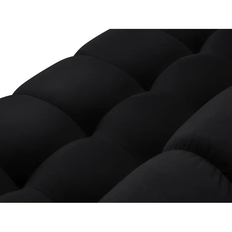 Connaught Black Corner Sofa