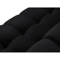 Connaught Black Corner Sofa