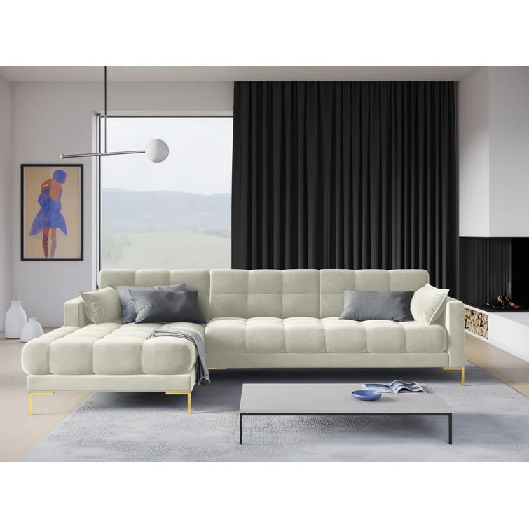 Connaught Ivory Corner Sofa
