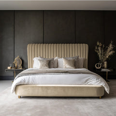 Lark Velvet Bed