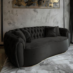 Aura Zoa Velvet Sofa