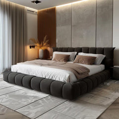 Strozzi Suede Bed