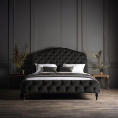 Vega Velvet Bed