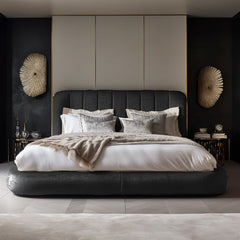 Lotus Velvet Bed