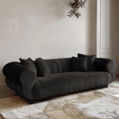 Saffron Velvet Sofa