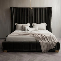 Huerta Velvet Bed