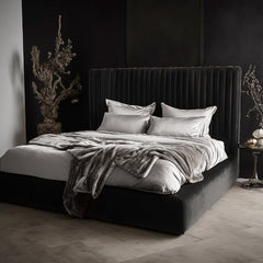 Azel Velvet Bed