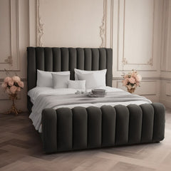 Aster Velvet Bed