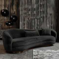 Lotus Velvet Sofa