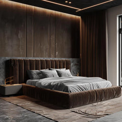 Lirios Velvet Bed