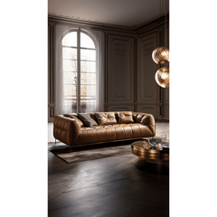 Calf Leather Sofa