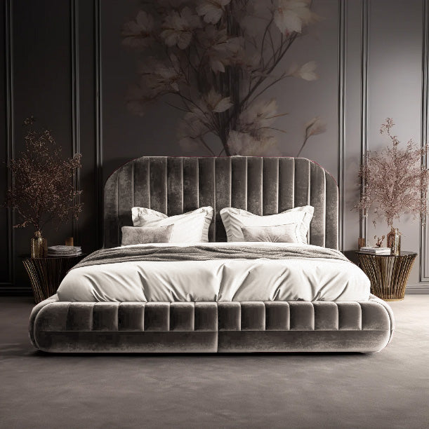 Selene Velvet Bed