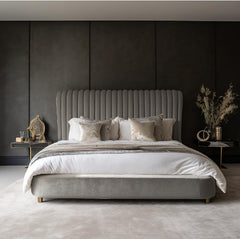 Lark Velvet Bed