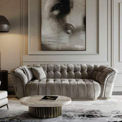 Melia Velvet Sofa