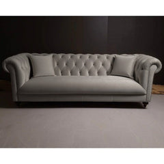 Chesterfield 3 Seater Velvet Sofa