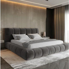 Giovanni Suede Bed