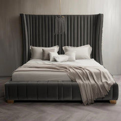 Huerta Velvet Bed