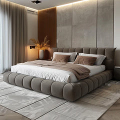 Strozzi Suede Bed