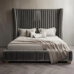 Huerta Velvet Bed