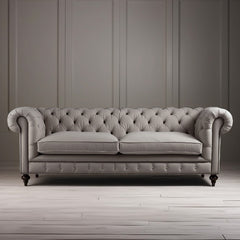 Chesterfield Collection Beige Sofa