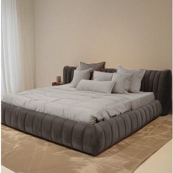 Serpenti Suede Bed