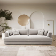 Emu 3 Seater Beige Sofa