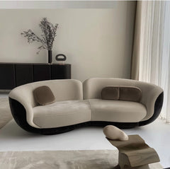 Panda Velvet Sofa