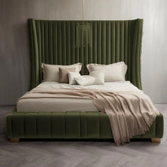 Huerta Velvet Bed