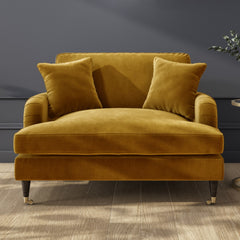 Veloura Mustard Sofa