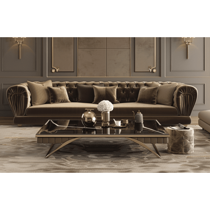 Monarda Velvet Sofa