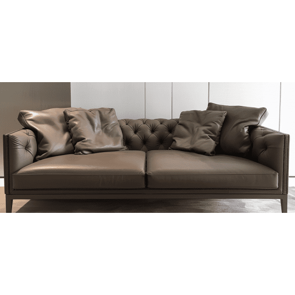 Charonne Leather Sofa