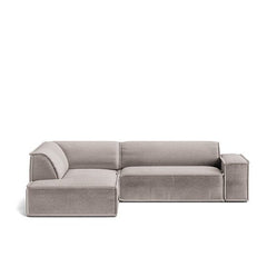 Maxi Velvet 3 Seater Corner Sofa